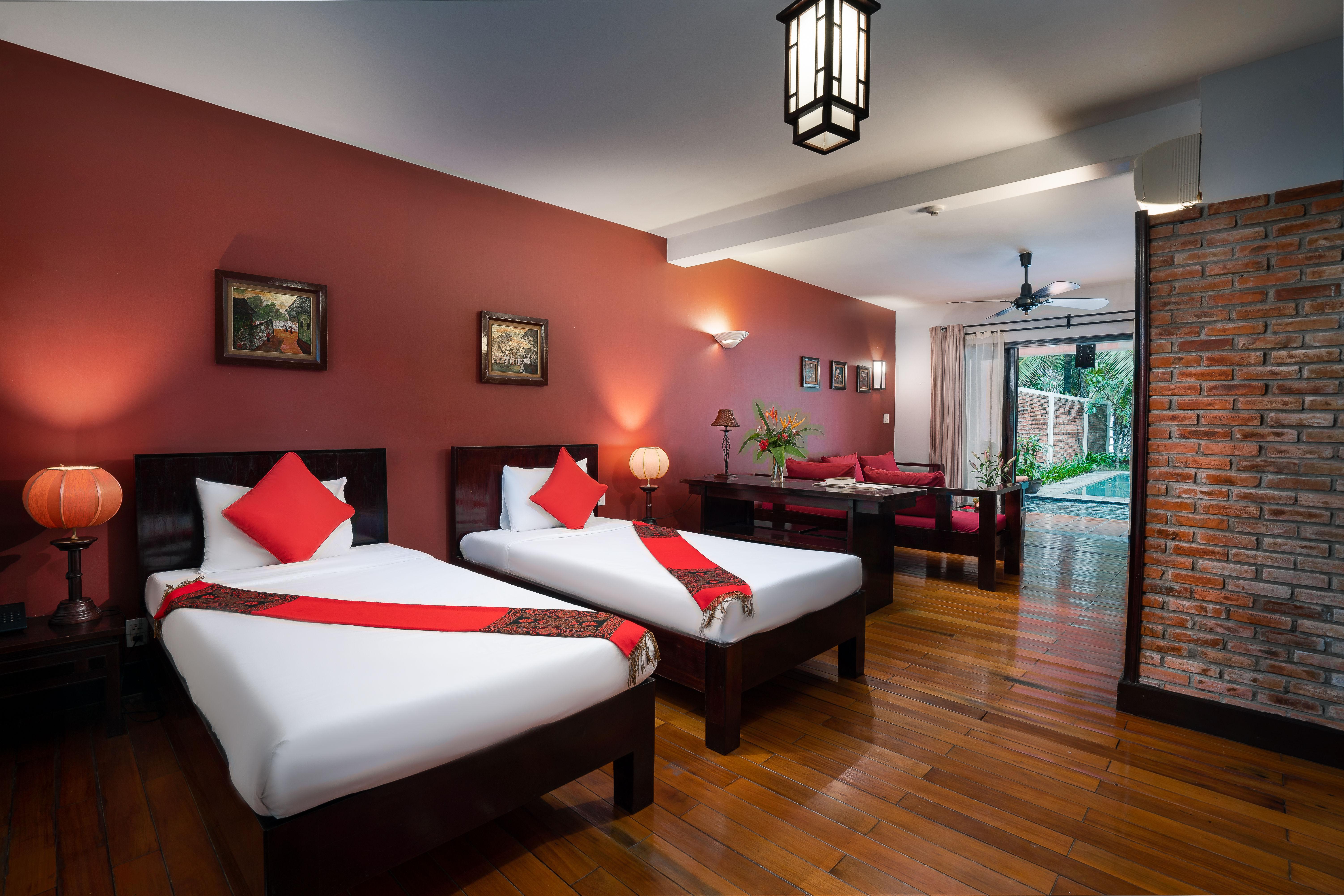 Le Belhamy Beach Resort & Spa, Hoi An An Bàn Dış mekan fotoğraf